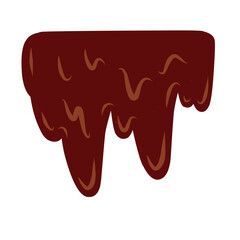 Dripping blood liquid