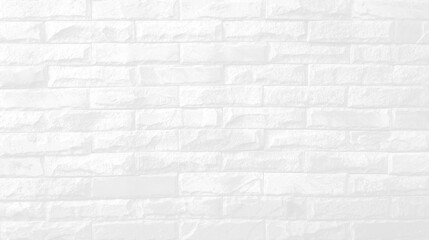 aged brick stone wall in bright white color tone, close up view, used as background with blank space for design. gray color of modern style design decorative uneven cracked real stone wall surface.