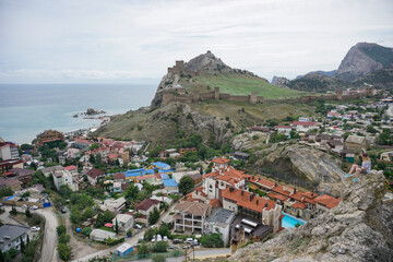 view of the city