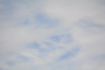 Blue sky background with white clouds