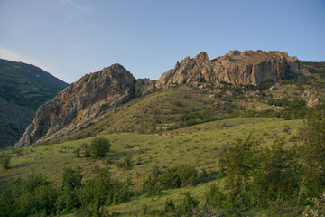 mountains in the mountains