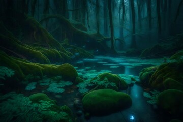 scene with underwater Generated Ai