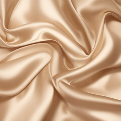 Obraz premium beige silk fabric background