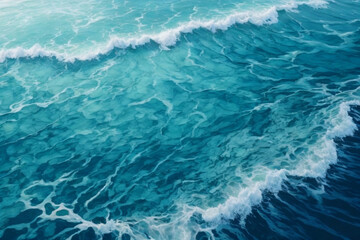 Fototapeta premium blue sea water texture