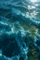 blue sea water texture