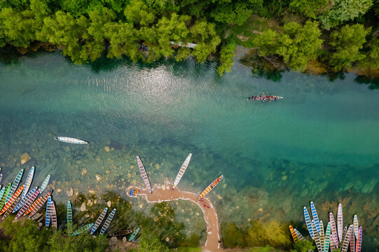 Embarcadero del r&iacute;o Tampa&oacute;n en la Huasteca Potosina, San Luis Potos&iacute;