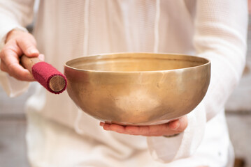 Sound Healing Brass Bowl