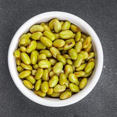 edamame beans legumes appetizer meal food snack on the table copy space