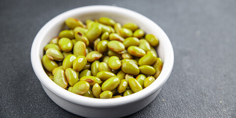 edamame beans legumes appetizer meal food snack on the table copy space