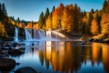 autumn in the mountains