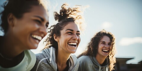 Empowered and Joyful: Three Girls Making Fitness Fun in the Gym
