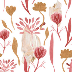 Obraz premium Floral abstraction pattern