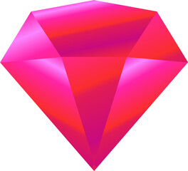 3D Icon Element Diamond