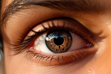 Naklejka premium Eyes of Discovery: Close-up Portrayal of Indian Teenage Friends. Capturing Adolescence. Emotions in Focus 