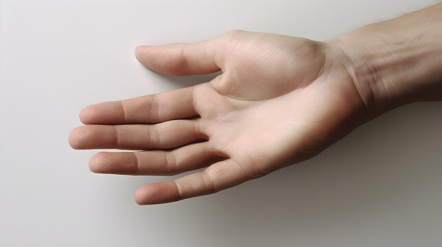 hand palm of a person