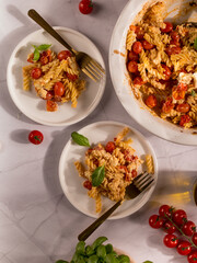 baked feta pasta ingredients 