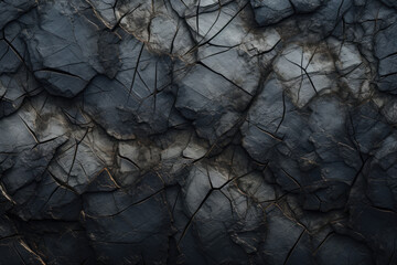 Close-up of a cracked surface that adds drama and intensity