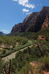 Fototapeta na wymiar canyon in the mountains