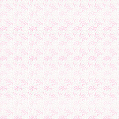 pink background with flowers