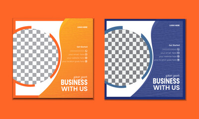 Social media post Template design