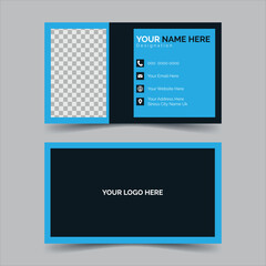 business card corporate business card template design creative stylish corporate postcard design modern name A4 size For marketing Double-sided creative business card template