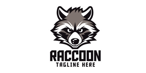 Crafting a Logo Icon Badge Emblem: Raccoon Sport Mascot Logo and Animals Logo Template for Sport and Esport