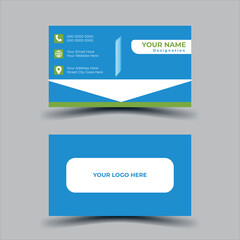 business card creative clean business card template stylish blue elegant  designed for business and corporate concept vector
modern name card  simple clean template  A4 size for marketing