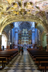 Fototapeta na wymiar Real Monasterio de San Jerónimo en Granada, España