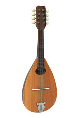 Mandolin Guitar Isolated - 645512343
