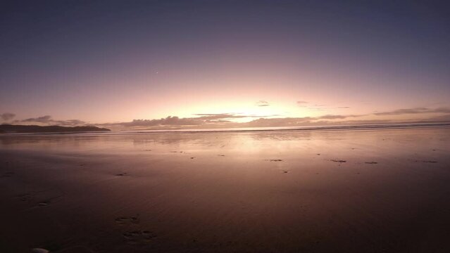 Orewa Beach Sunrise timelapse