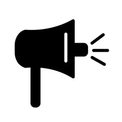 Marketing Media Megaphone Icon