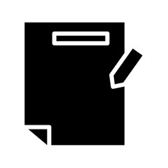  Content  Seo Write  Glyph Icon