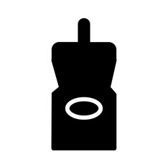 Fototapeta premium Body Cream Hygiene Icon