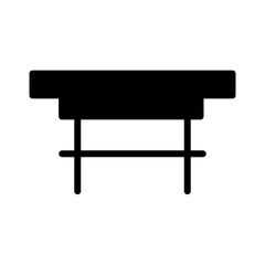  Table Vector Thin Icon