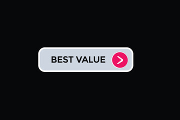 Fototapeta na wymiar new best value modern, website, click button, level, sign, speech, bubble banner, 