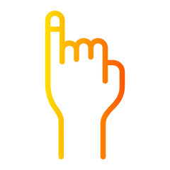 Obraz premium votes gradient icon