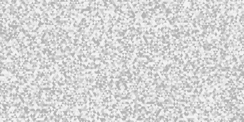 Abstract gray and white small squre geomatric triangle background. Abstract geometric pattern gray and white Polygon Mosaic triangle Background, business and corporate background.