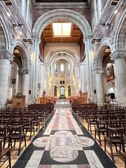 Interior of Belfast Cathedral, Northern Ireland