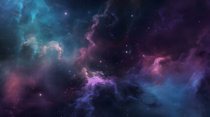 Fototapeta na wymiar 星雲銀河の背景 No.123 The Background of the Nebula Galaxy Generative AI