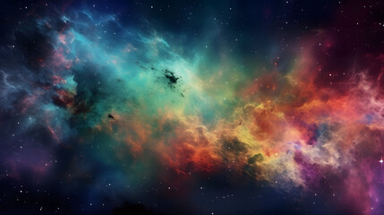 Fototapeta na wymiar 星雲銀河の背景 No.038 The Background of the Nebula Galaxy Generative AI