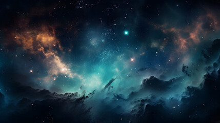 星雲銀河の背景 No.062  The Background of the Nebula Galaxy Generative AI