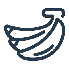 Sliced Banana Topping Icon