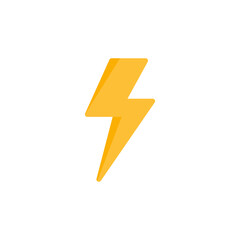 lightning bolt icon vector design templates