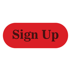 sign up icon vector