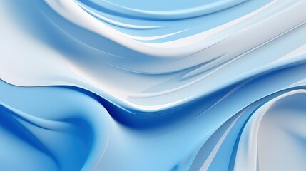 Naklejka premium Abstract background with blue and white colored waves