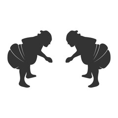 sumo icon vector