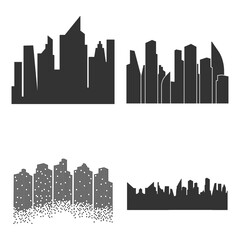 City Skyline animated trailer background