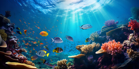 Colorful, Tropical Fish