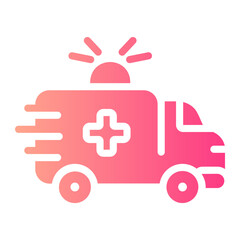 ambulance Gradient icon
