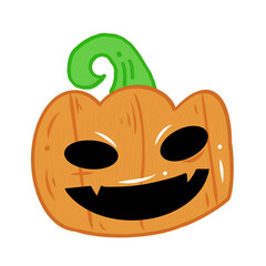 halloween pumpkin cartoon character